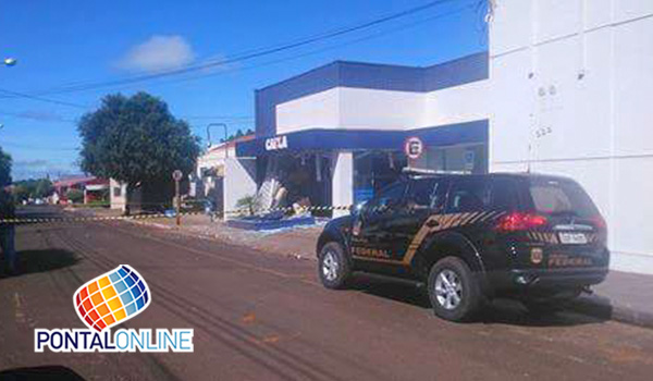PF investiga explosão em agência bancária de Itapagipe
