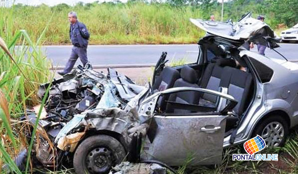 Casal de Planura morre em acidente próximo a Colômbia