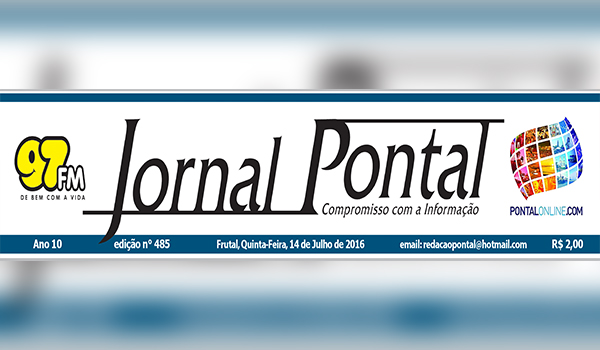 Adquira já o Jornal Pontal desta semana, confira as manchetes