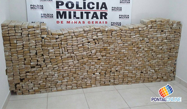 Policia apreende 1 tonelada de maconha e prende suspeitos