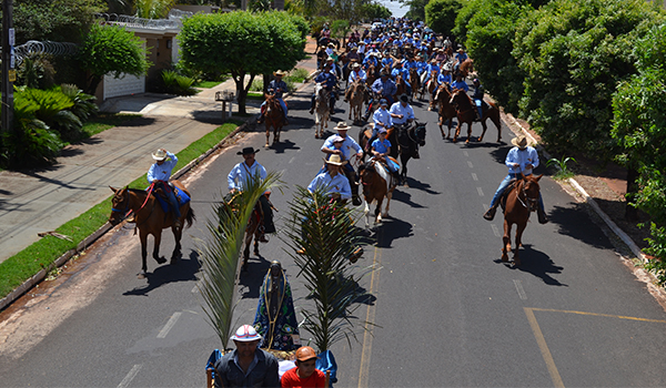 Cavalgada de N. S. Aparecida  destaca-se pela organização