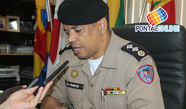 Major Ivanildo fala sobre roubos em Frutal