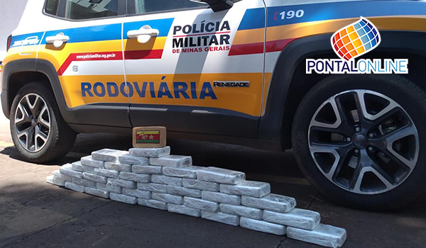 Polícia Militar Rodoviária apreende grande quantidade de pasta base de cocaína 