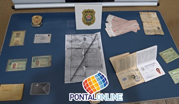 Polícia Civil prende em Frutal homem que há 30 anos utilizava documentos falsos