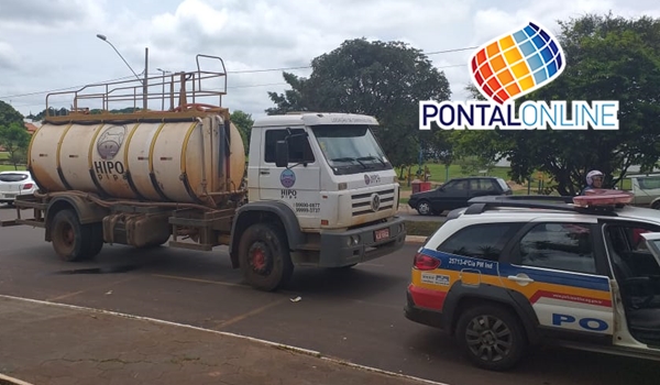 Caminhão furtado em Patos de Minas é recuperado pela Polícia Militar de Frutal 