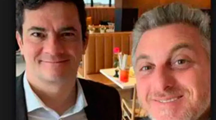 Sérgio Moro e Luciano Huck estudam candidatura em 2022, diz jornal