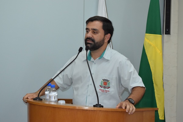 PREFEITO BRUNO AUGUSTO FAZ USO DA TRIBUNA LIVRE DA CÂMARA