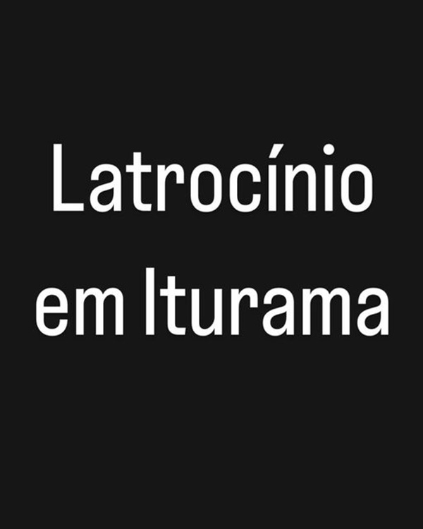 SUSPEITOS DE LATROCÍNIO EM ITURAMA SÃO IDENTIFICADOS