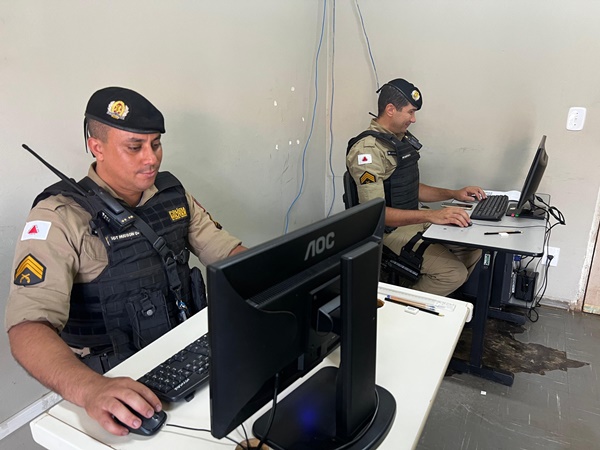 POLÍCIA MILITAR DE FRUTAL MONTA POSTO FIXO DENTRO DO HOSPITAL FREI GABRIEL