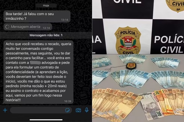 JOVEM REVOLTADO COM DEMISSÃO É ACUSADO DE EXTORQUIR EX-PATRÃO COM QUEM TEVE ENVOLVIMENTO AMOROSO