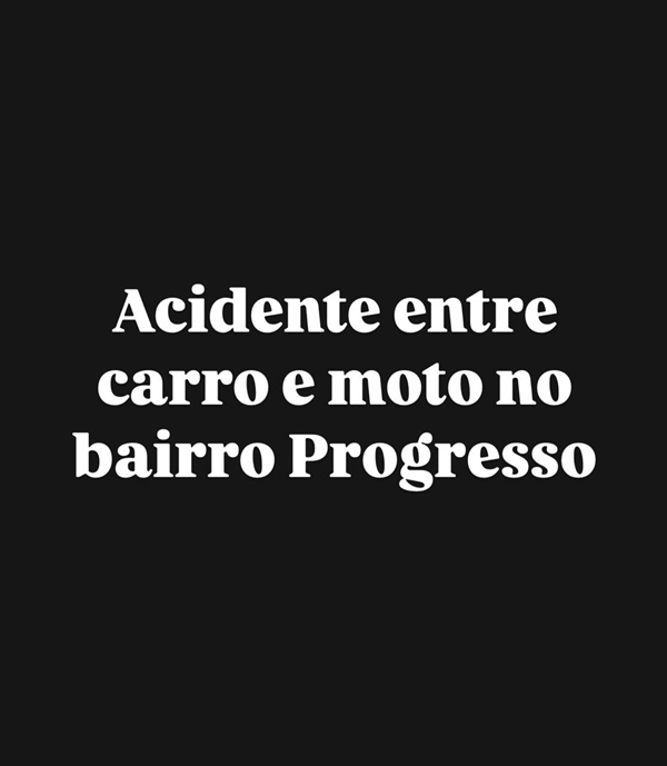 MOTOCICLISTA AVANÇA PARE E BATE EM CARRO