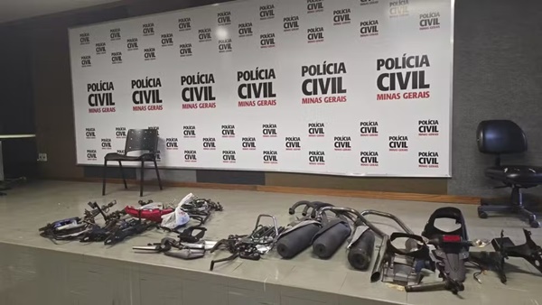 POLÍCIA INVESTIGA QUADRILHA ESPECIALIZADA NO FURTO DE MOTOS, RECEPTAÇÃO E ADULTERAÇÃO DE CHASSI EM UBERLÂNDIA